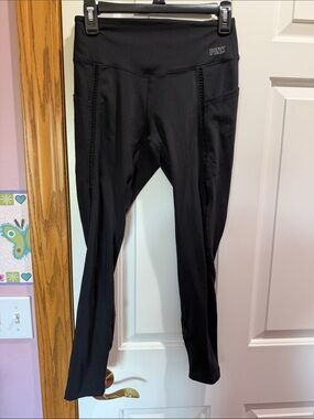 PINK Victoria's Secret Black High-Rise Leggings